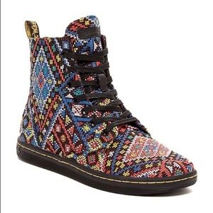 Dr. Marten Hackney 7-Eye Aztec Boot